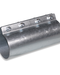 Tube couplg. galv for conveying tube FlexVey 75